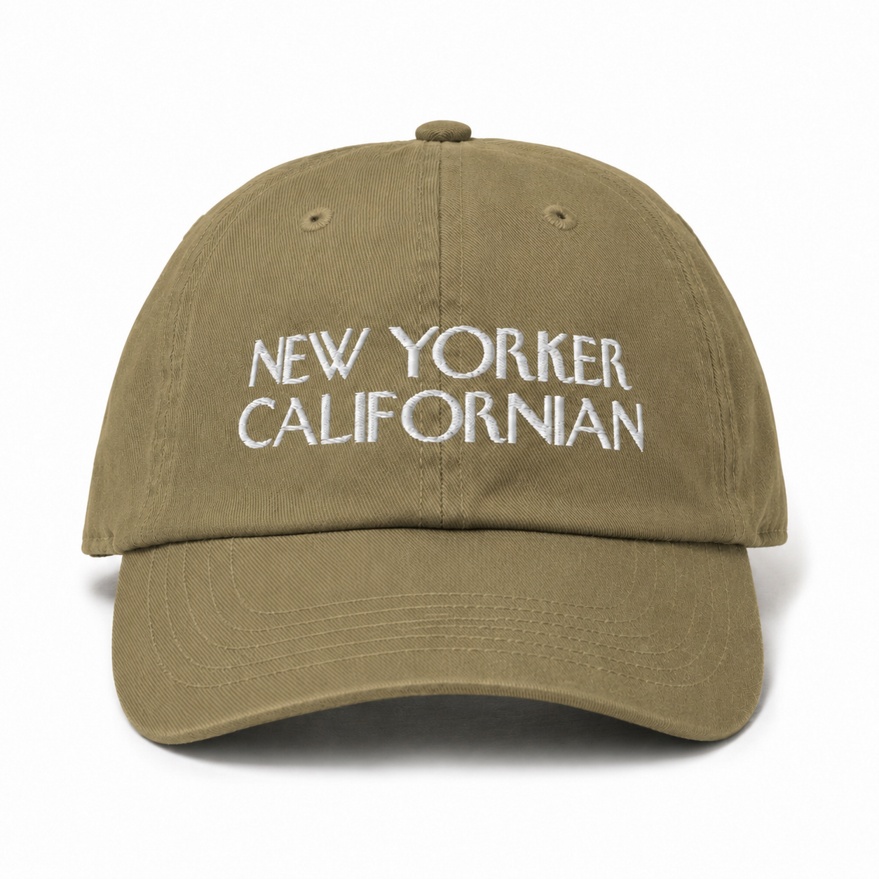 'New Yorker Californian' Organic Dad Hat